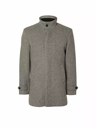 SELECTED | Wollmantel SLHNEW | hellgrau